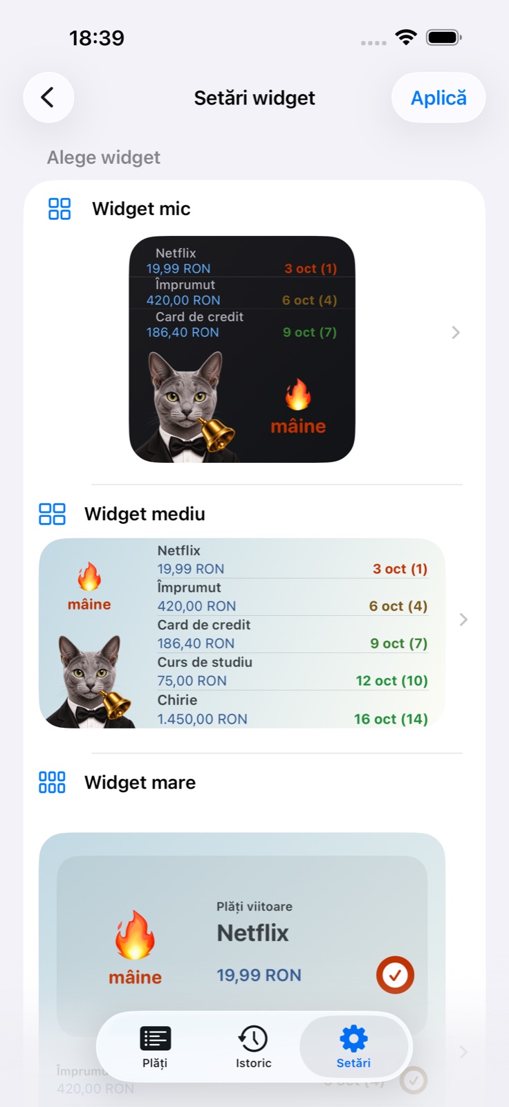 Widgeturi